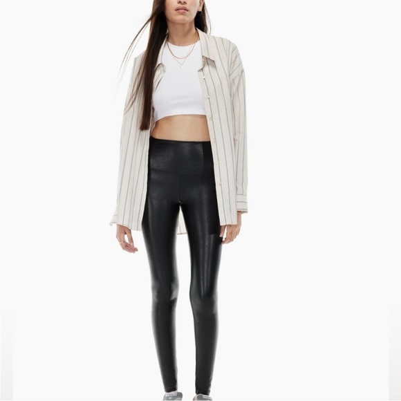 Wilfred Free Dalia Vegan Leather Pants - Picture 3 of 9